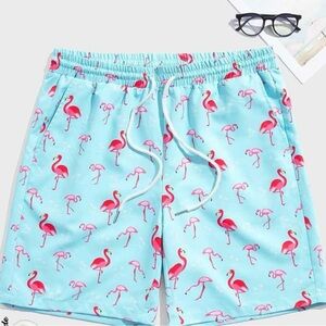 Flamingo lightweight board shorts